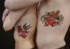 Татуировка как символ вечной дружбы Парные тату для друзей парней